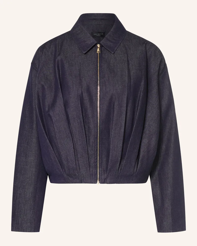 Ted Baker Jeansjacke Annite blau Dk-blue