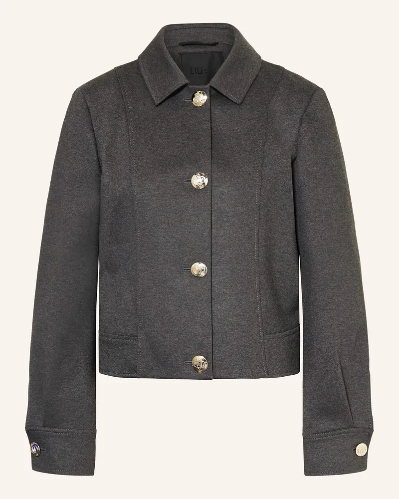 Liu Jo Jerseyjacke Dunkelgrau