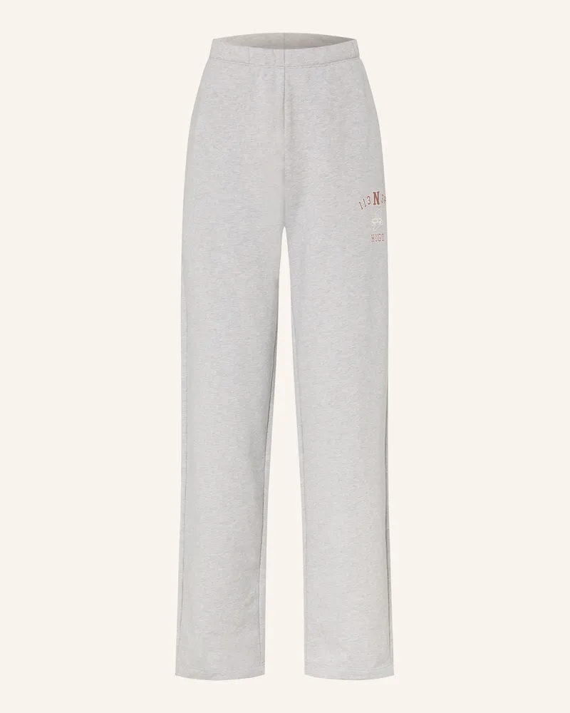 HUGO BOSS Sweatpants Nendal grau Hellgrau