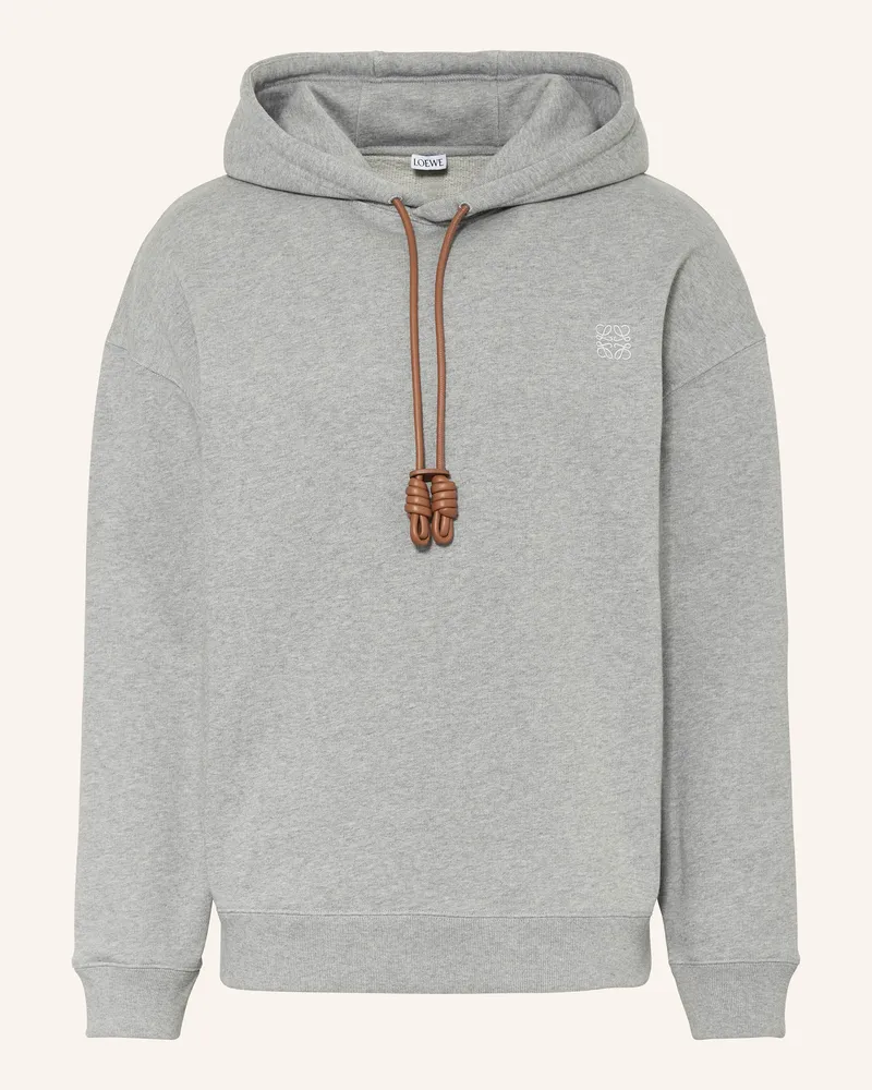 Loewe Hoodie grau Hellgrau