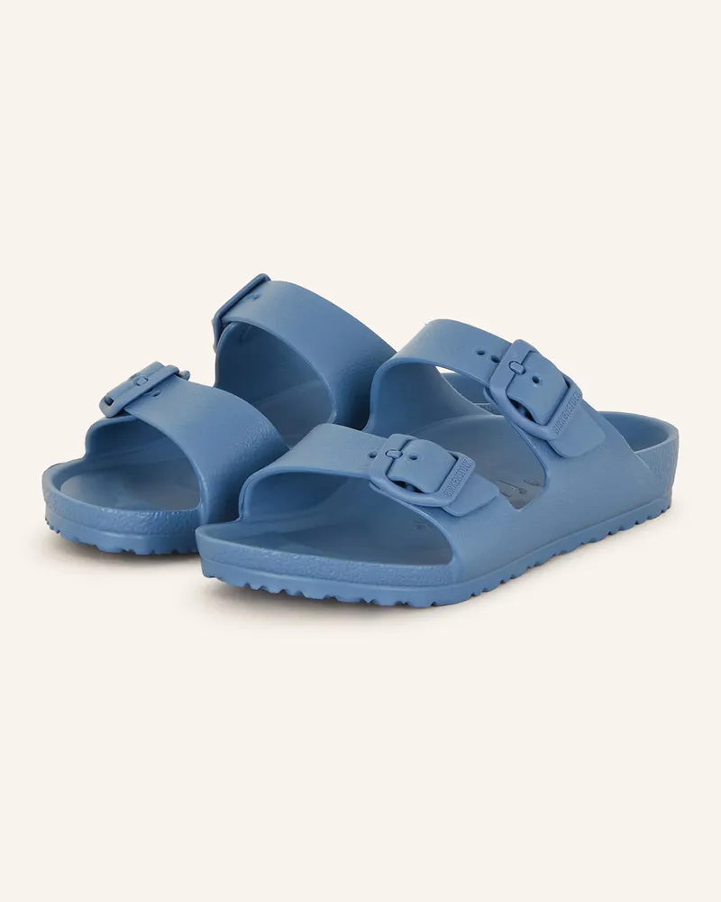 Birkenstock Pantoletten Arizona Eva blau Blau