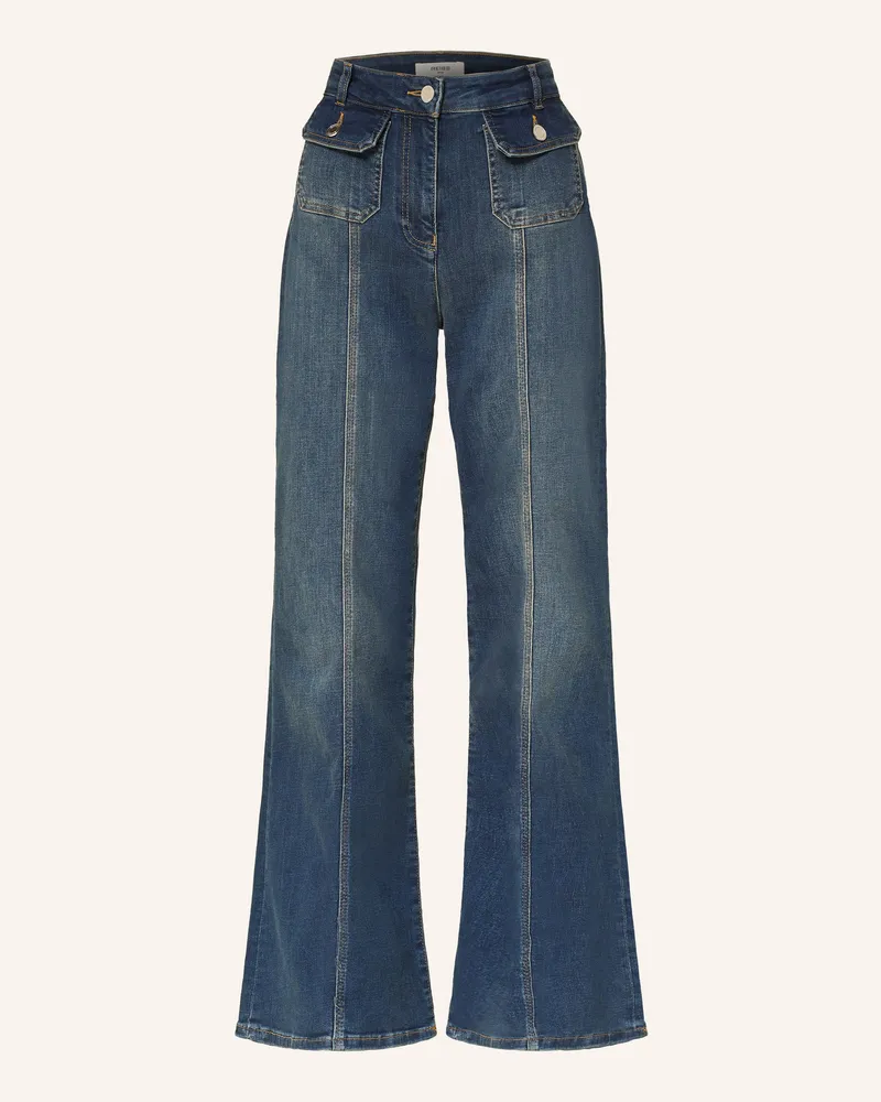 Reiss Flared Jeans Glora blau 31