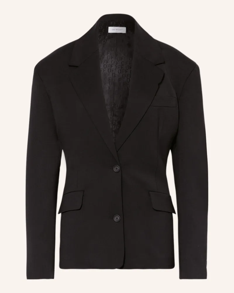 OFF-WHITE Blazer schwarz Schwarz