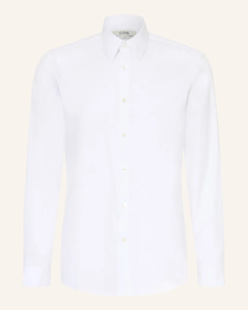 COS Hemd Slim Fit weiss Weiss
