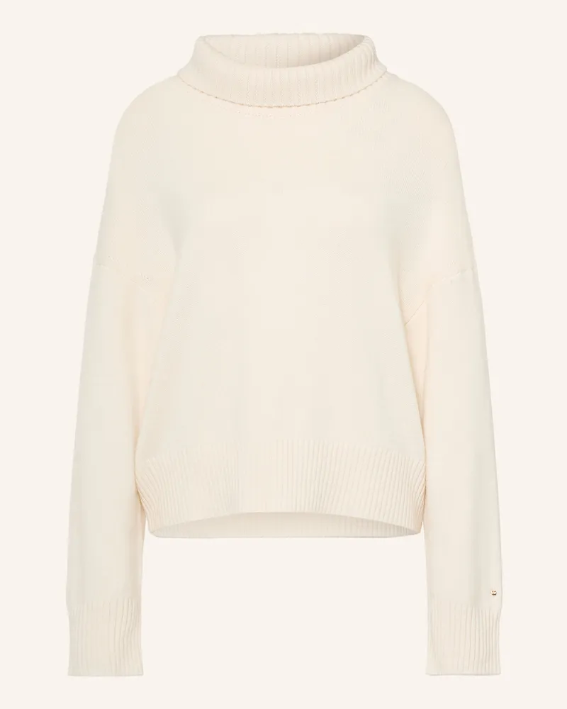 Maje Rollkragenpullover Mit Cashmere weiss Ecru