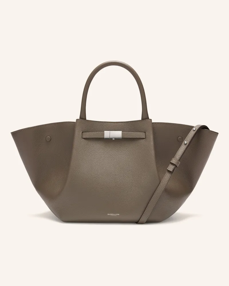 DeMELLIER Handtasche The Midi New York beige Taupe