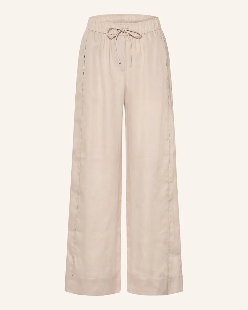 Reiss Marlenehose Riley Aus Leinen beige Beige