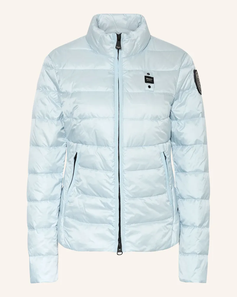Blauer Lightweight-Daunenjacke VALE Hellblau