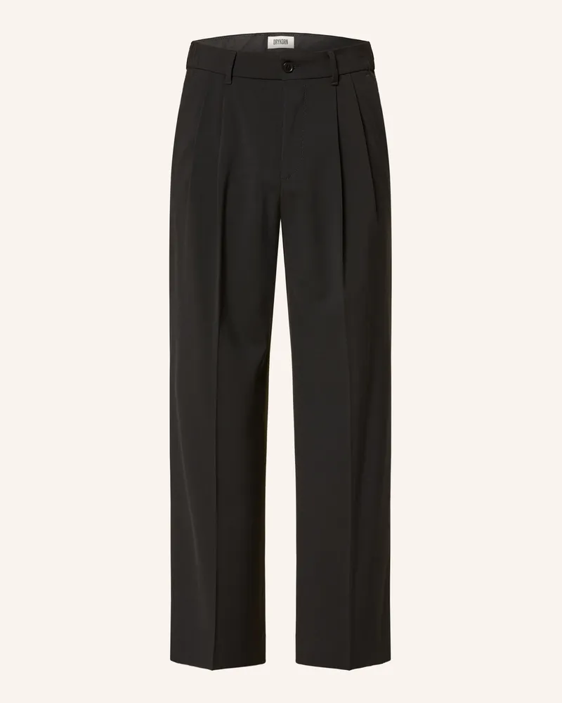 Drykorn Chino Leek_Wide Wide Fit schwarz Schwarz