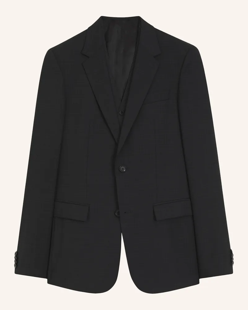 HUGO BOSS Anzug H-Houston-3pcs-264 Slim Fit schwarz Schwarz