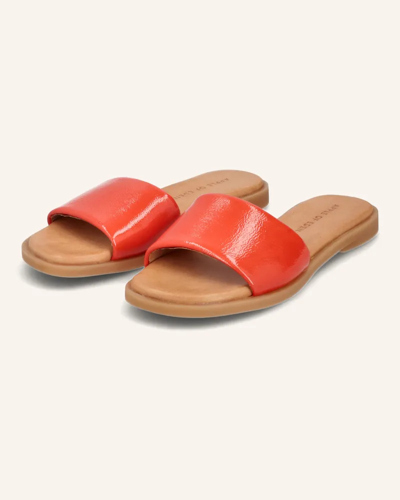 Apple of Eden Pantoletten Orange