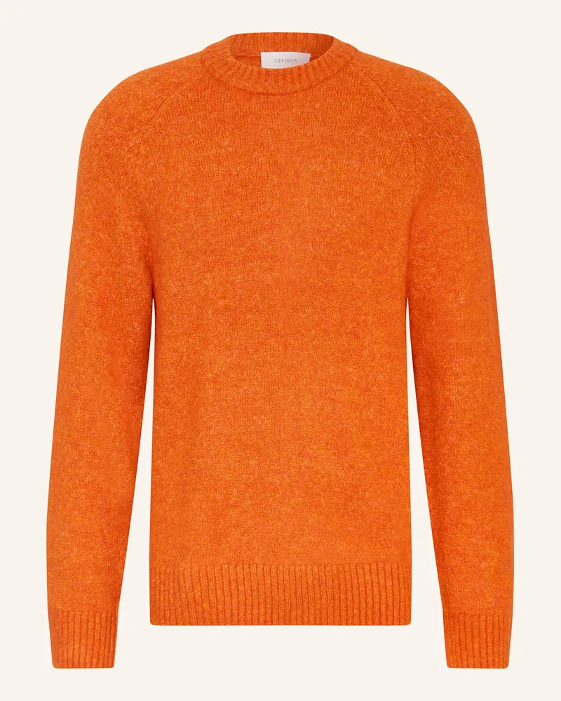 LES DEUX Pullover GILBERT Orange