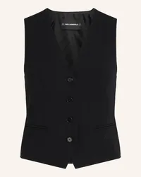 Karl Lagerfeld Weste Schwarz