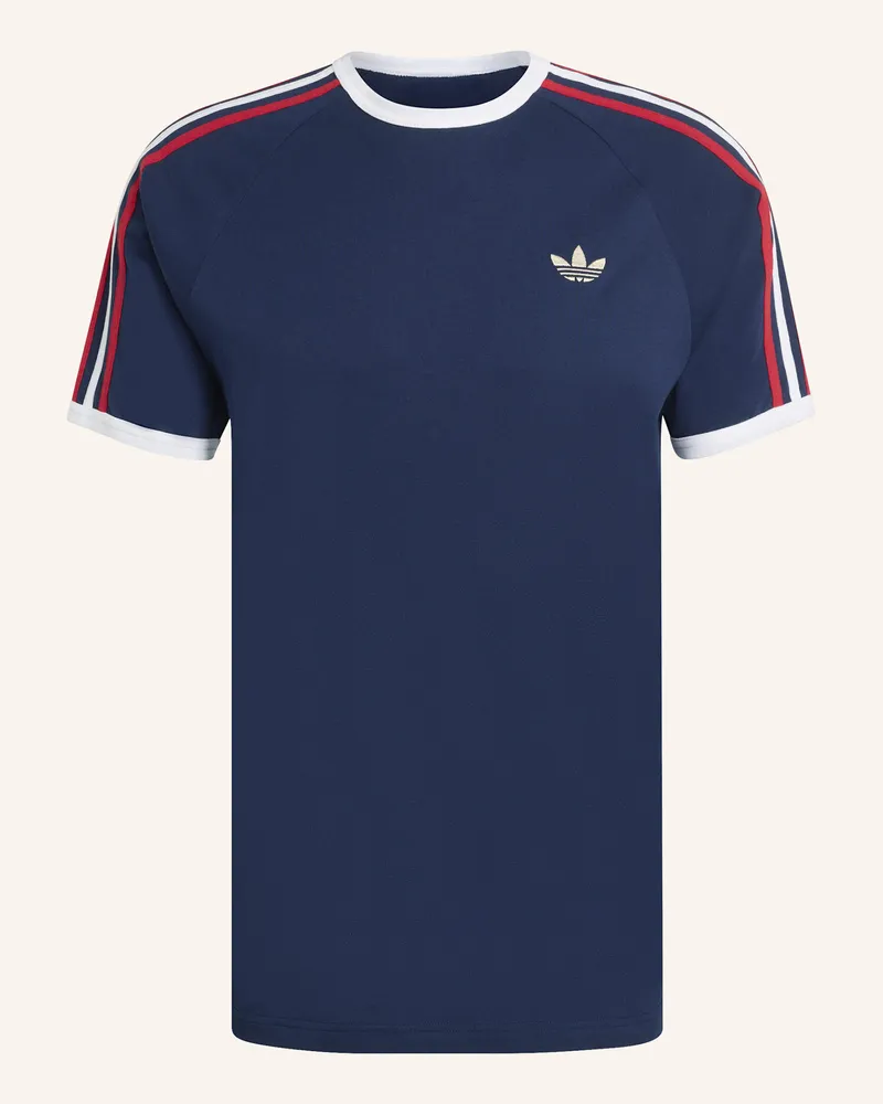 adidas T-Shirt 3-STREIFEN Blau
