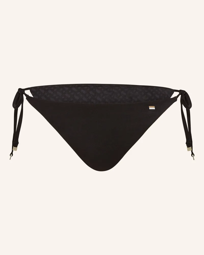 HUGO BOSS Triangel-Bikini-Hose schwarz Schwarz