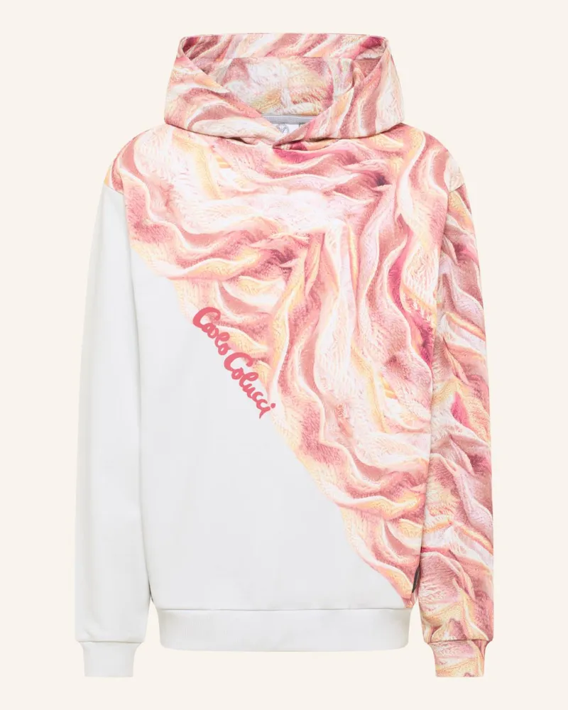 Carlo Colucci Hoodie - Artificial Knit DRAICCHIO Orange