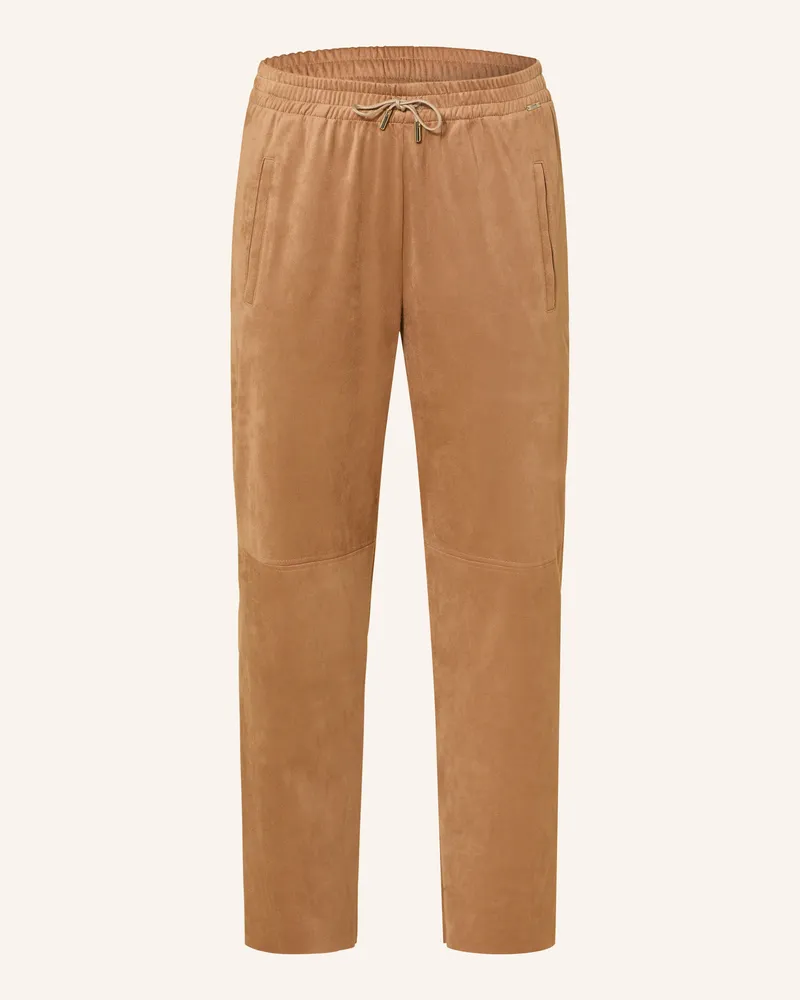 cinque 7/8-Hose CISOLA in Lederoptik Camel