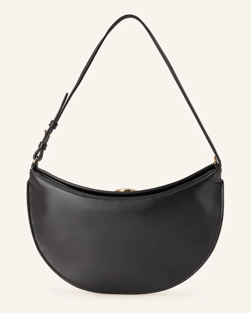 Jacquemus Schultertasche Le Petit Calisso Rond schwarz Schwarz