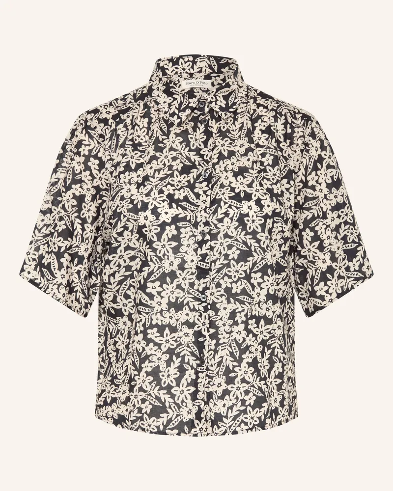 Marc O'Polo Hemdbluse blau Dunkelblau