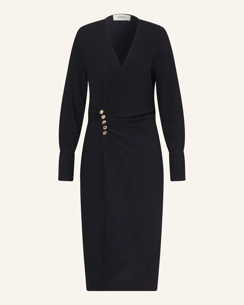 ba&sh Kleid Fiji blau Dunkelblau