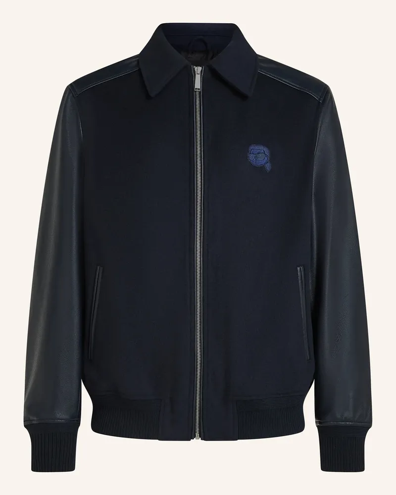 Karl Lagerfeld Jacke blau Dunkelblau