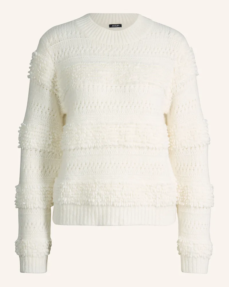 JOOP! Pullover weiss Ecru