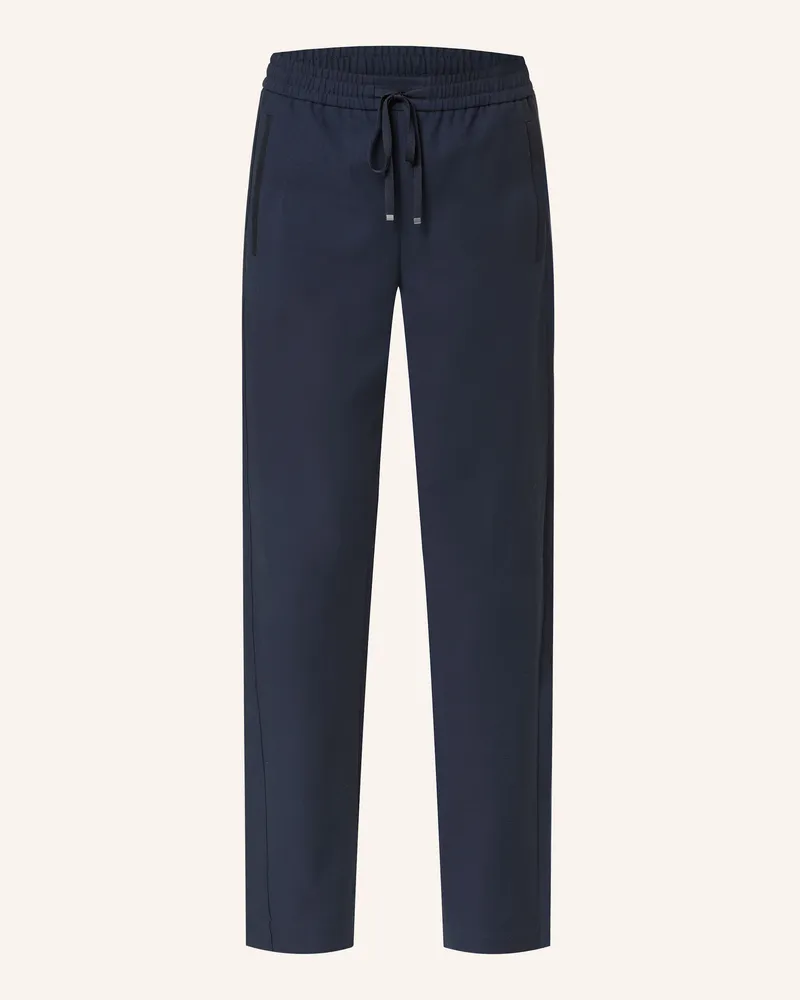 HUGO BOSS Marlenehose Tildina blau Dunkelblau