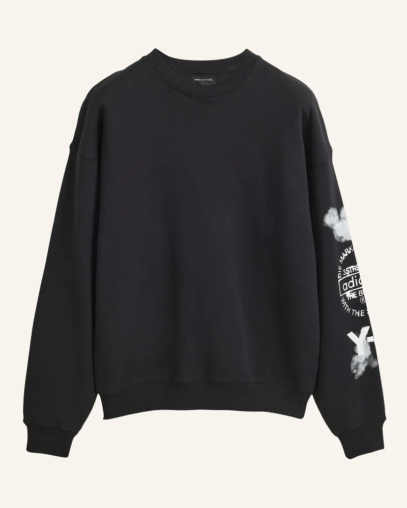 Y-3 Y-3 Grafik Sweatshirt, Rundhalsausschnitt schwarz Schwarz