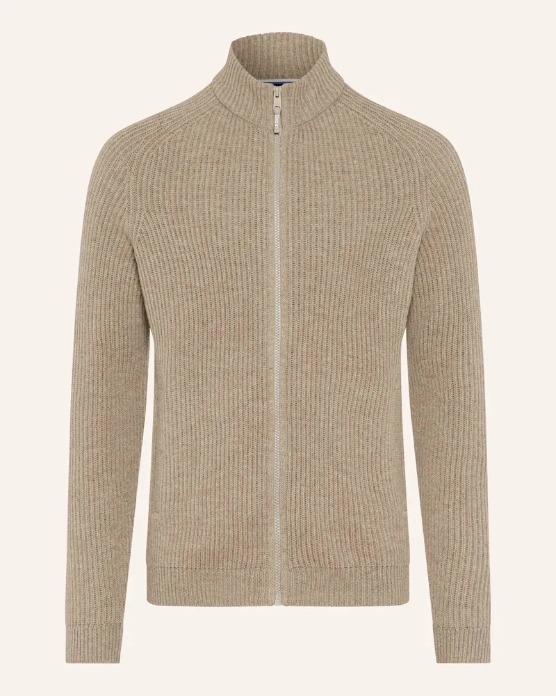 Brax Strickjacke Style Jake braun Braun