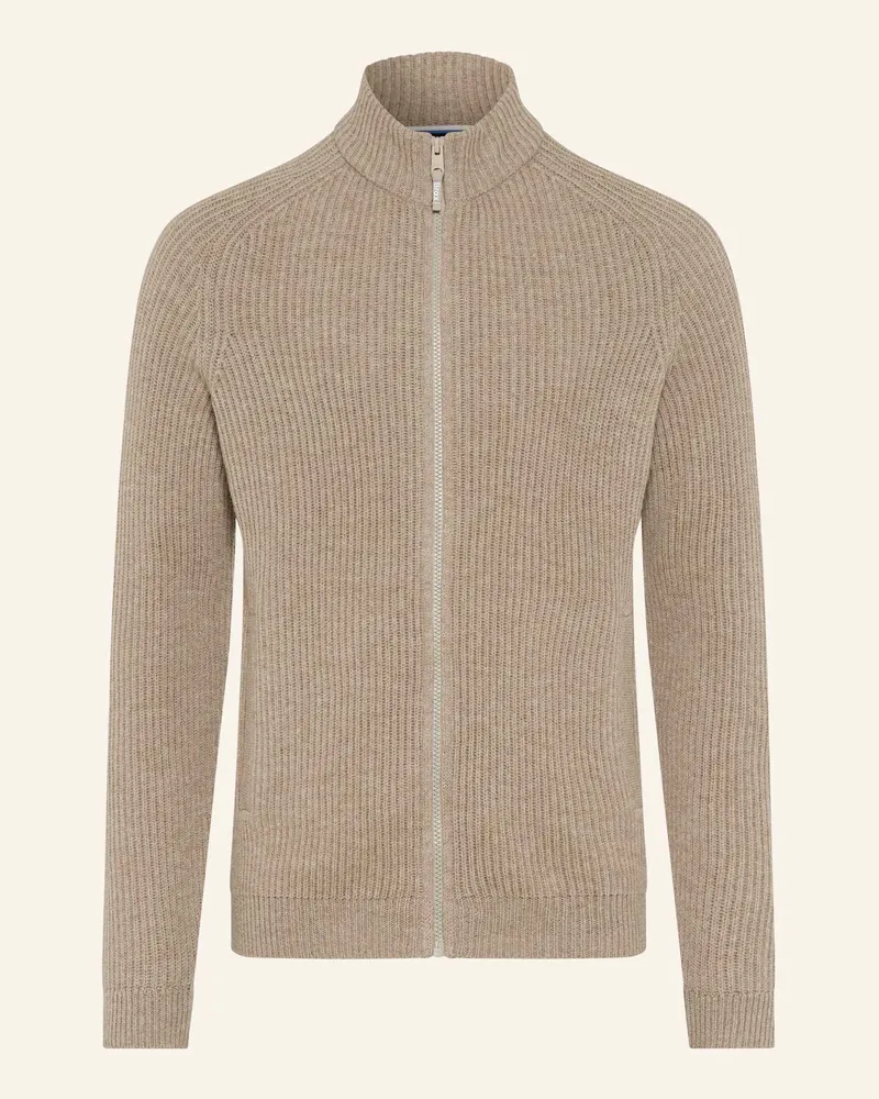 Brax Strickjacke Style Jake braun Braun
