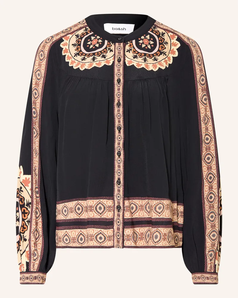 ba&sh Bluse Valda schwarz Schwarz