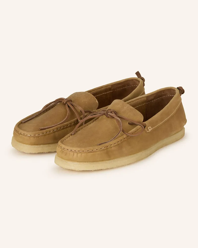 Clarks Slipper GODNEY Hellbraun