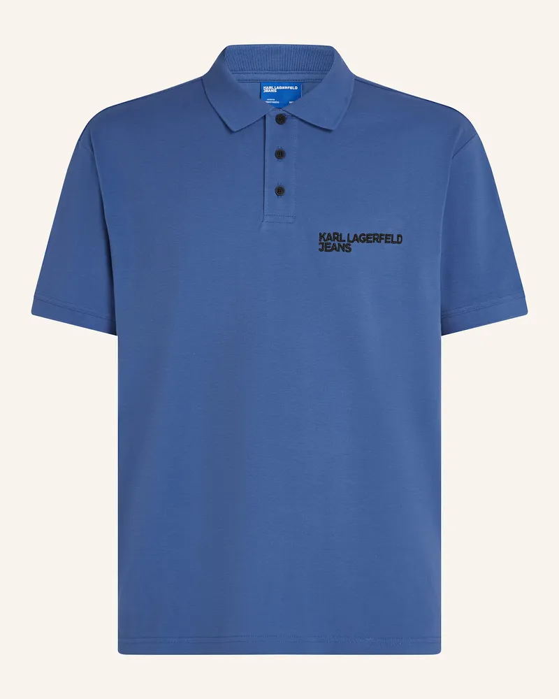 Karl Lagerfeld Poloshirt blau Blau