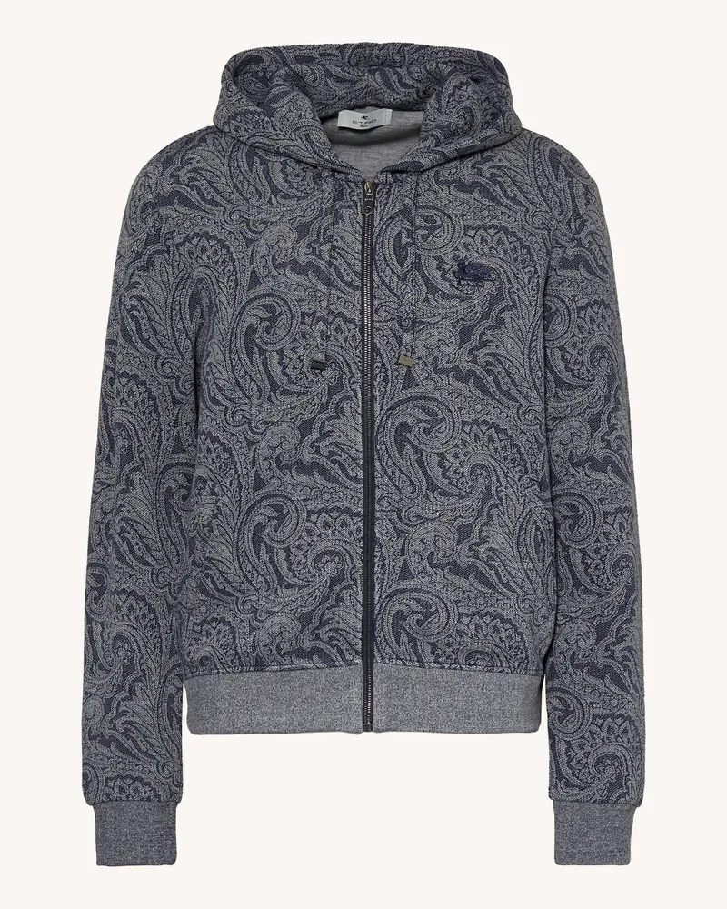 Etro Sweatjacke Dunkelblau