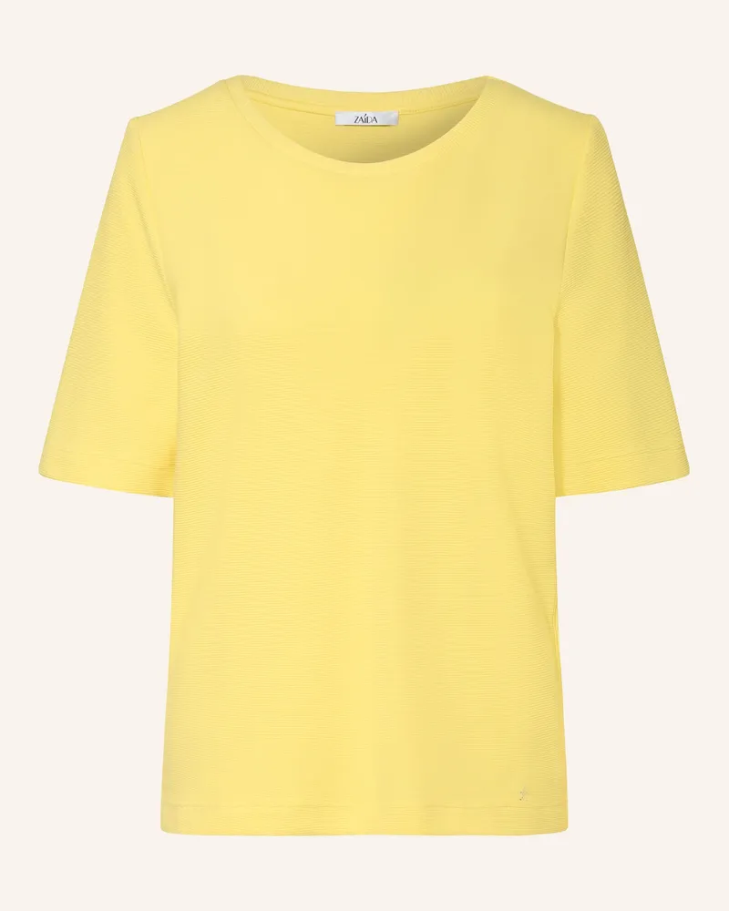 ZAíDA T-Shirt gelb Dunkelgelb