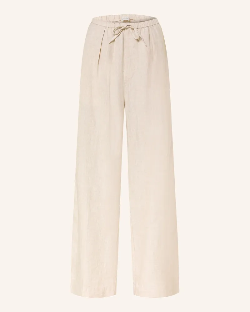 Closed Leinenhose WYNSTON Creme