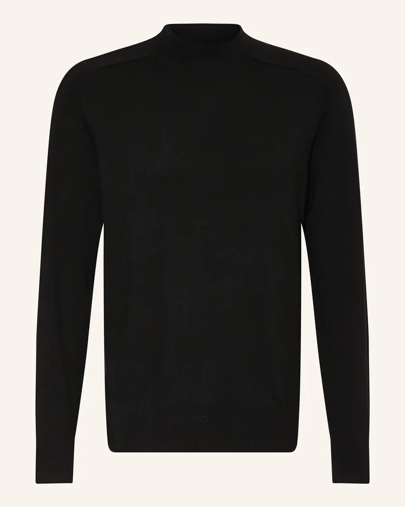 Calvin Klein Pullover aus Merinowolle Schwarz