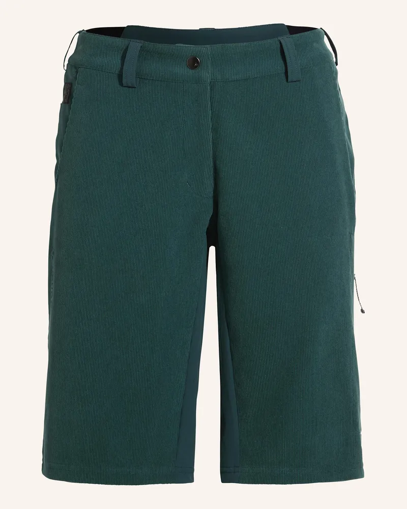 Vaude Radhose Ohne Gepolsterten Einsatz W Loamer Base Cord Shorts gruen Grün