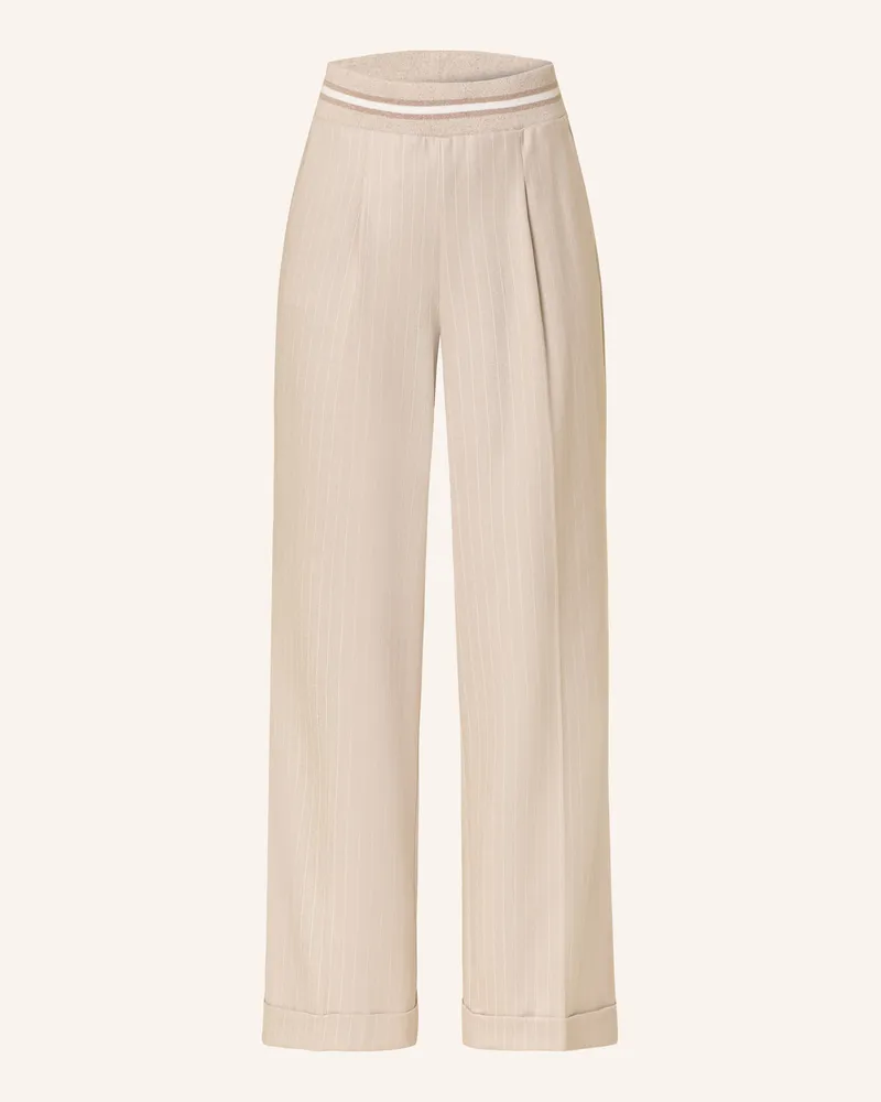 MARC AUREL Marlenehose Beige