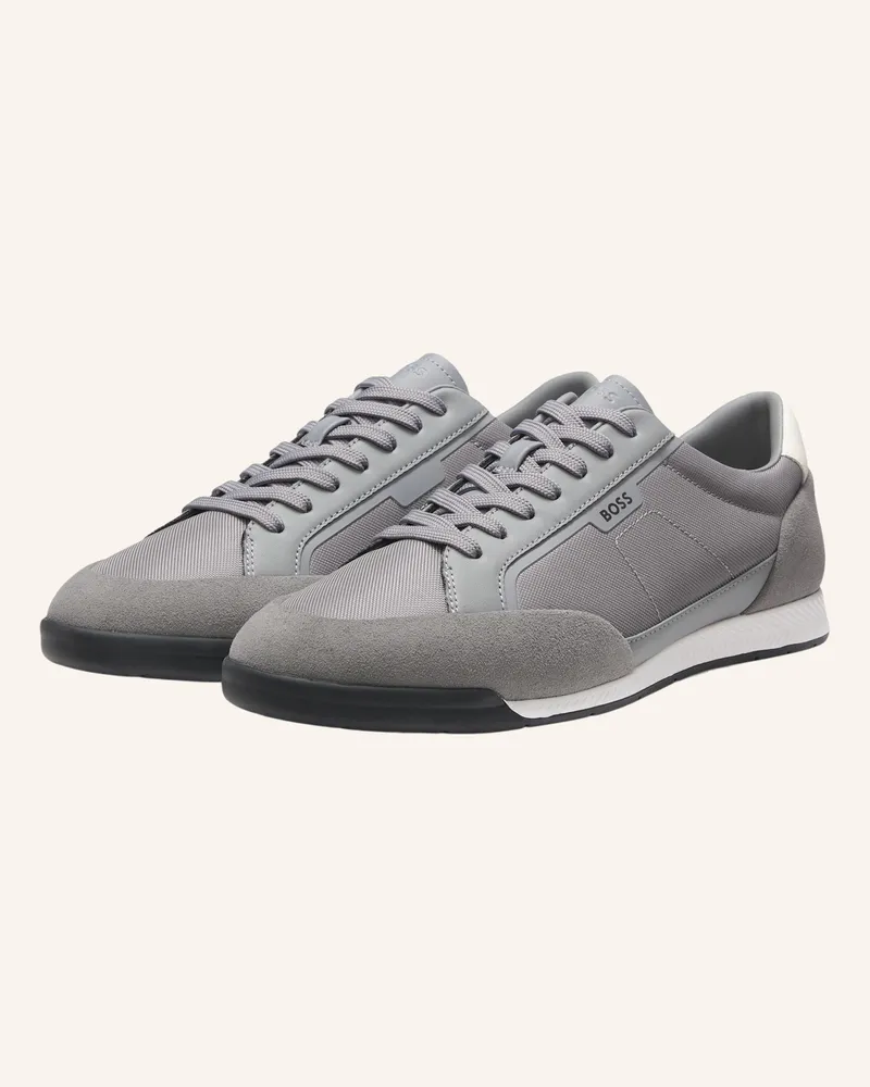 HUGO BOSS Sneaker Nitan_Lowp_Sdbnyp grau Grau