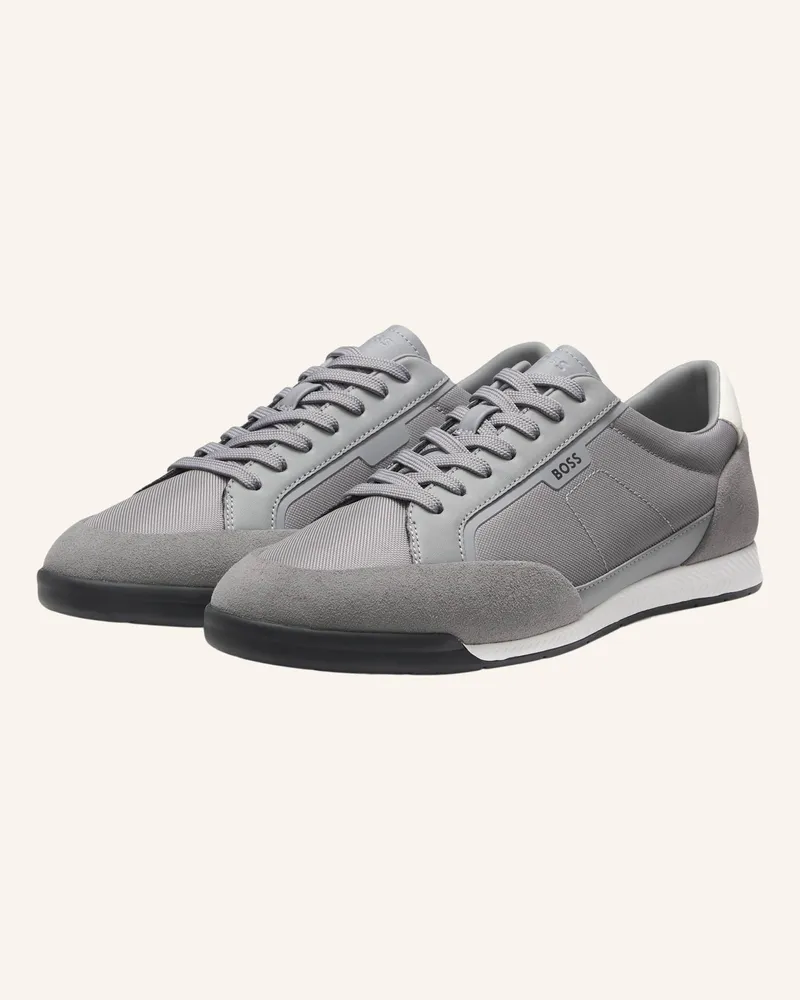 HUGO BOSS Sneaker Nitan_Lowp_Sdbnyp grau Grau
