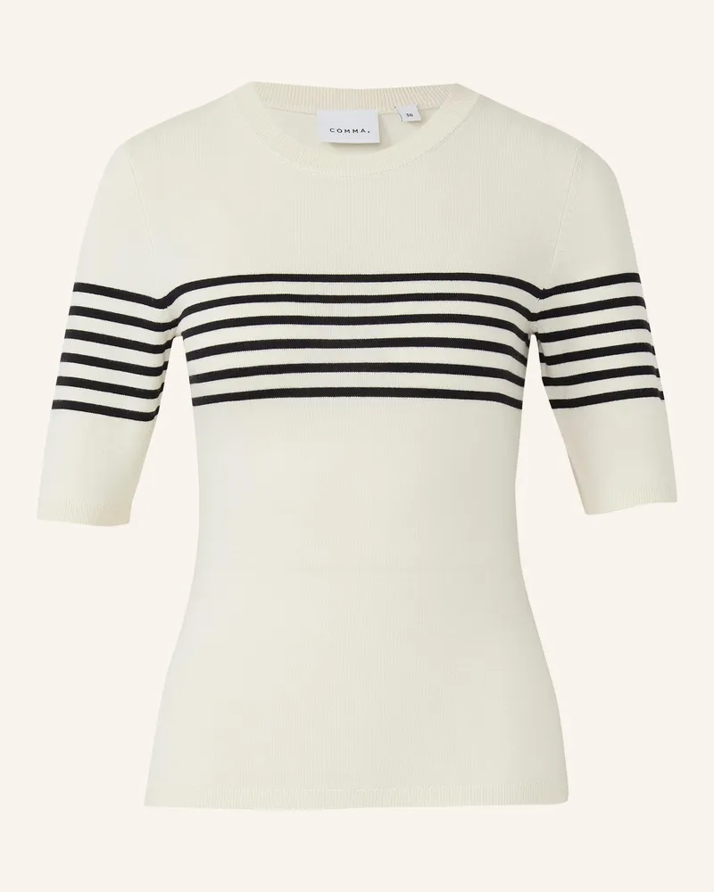 COMMA Strickpullover beige Creme