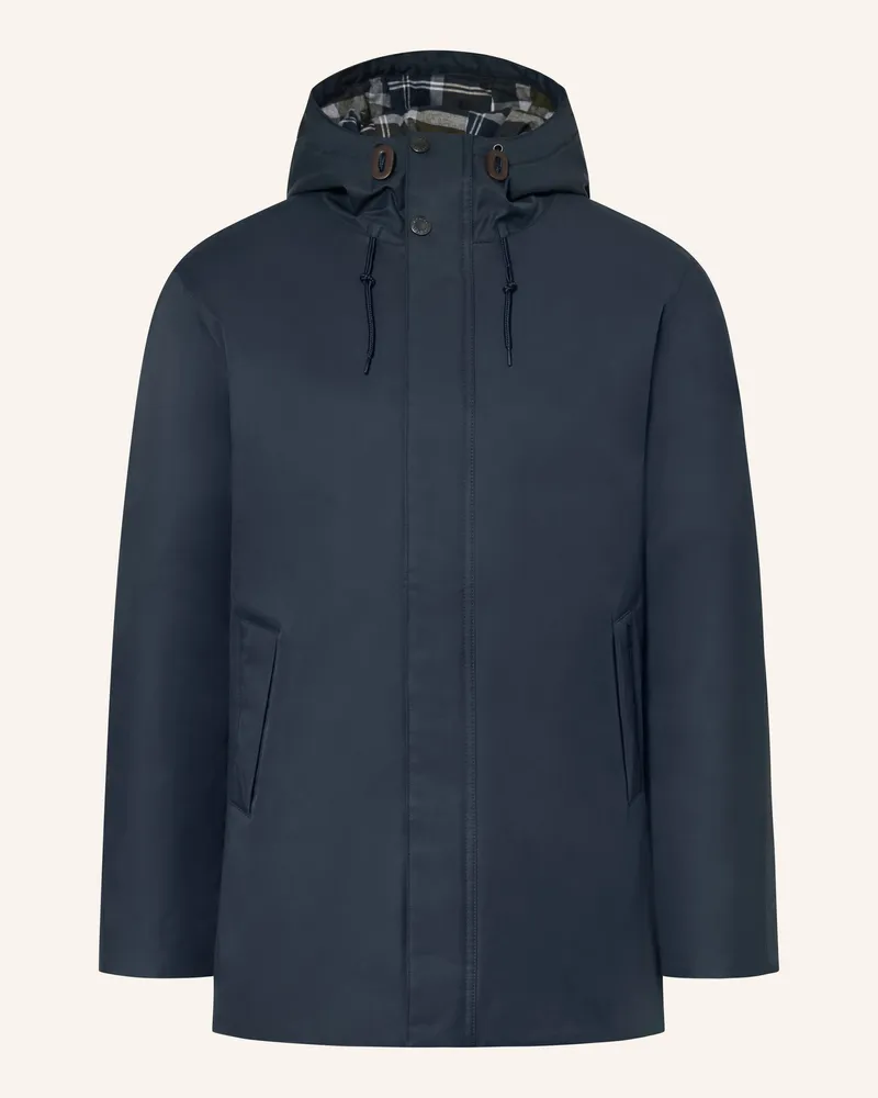 Barbour Mantel Lorden blau Dunkelblau