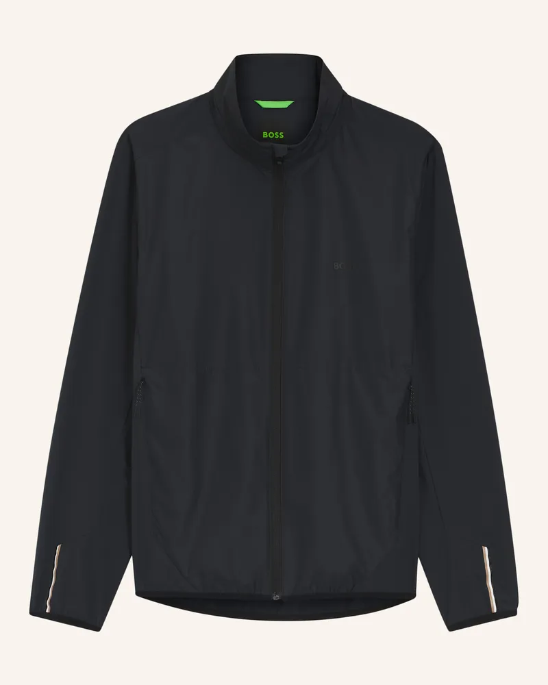 HUGO BOSS Casual Jacke Ow_Goc Birdie Regular Fit blau Dunkelblau