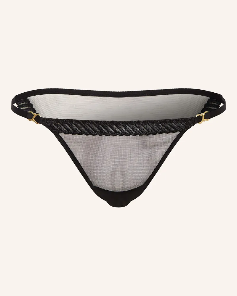 Aubade Slip Sheer Emotion schwarz Schwarz