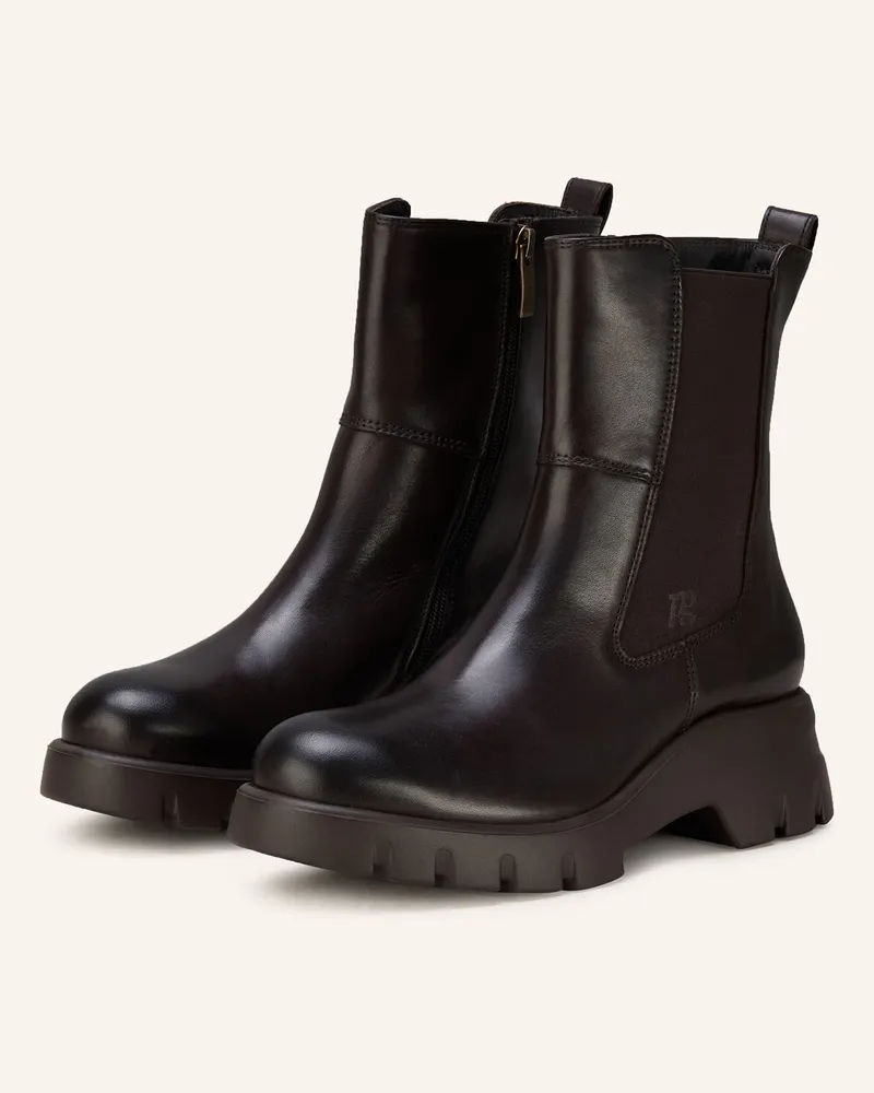 paul green Chelsea-Boots braun Dunkelbraun