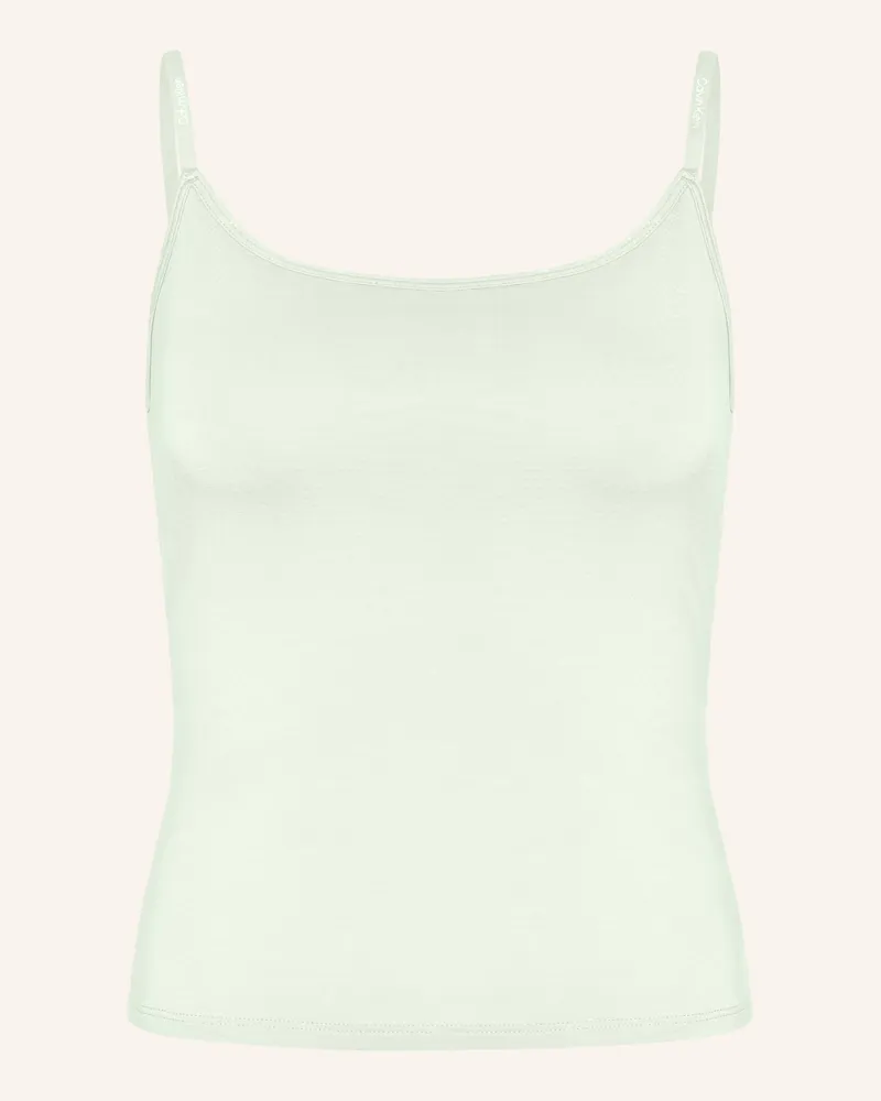 Calvin Klein Schlaftop Ultra Soft Modal gruen Hellgrün