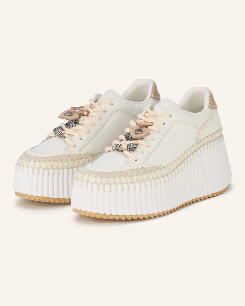 Chloé Sneaker Nama weiss 120