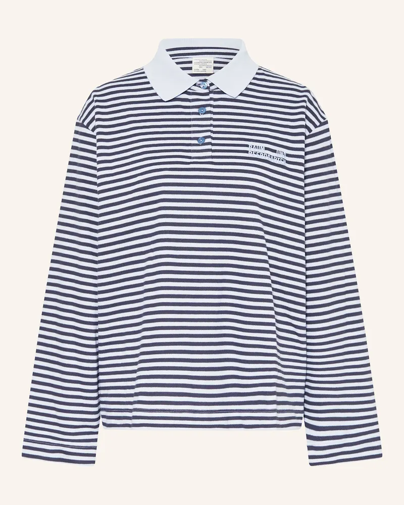 Baum und Pferdgarten Piqué-Poloshirt JEANNE Loose Fit Dunkelblau