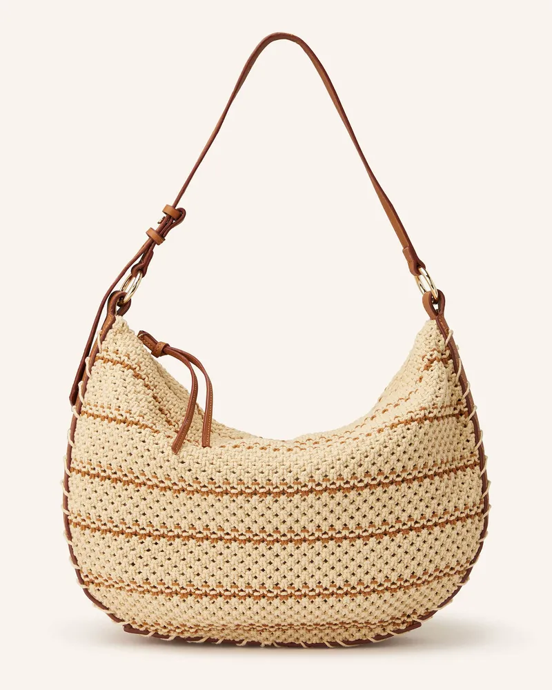 ba&sh Schultertasche ARYA Cognac